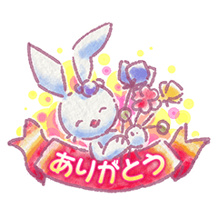 ルクちゃんの丁寧な日常スタンプ