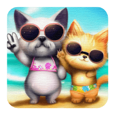 サマーペット（犬と猫）