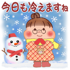 ぷくぷくさん「冬」