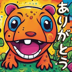 敬語でご挨拶 こども画伯