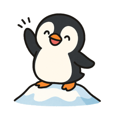 ★ペンギンのスキーあるあるスタンプ★