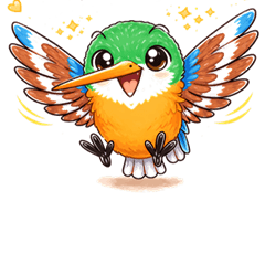 ゆるかわカワセミ「カワミン」