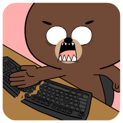 Weird Bear 13 : Pop-up stickers