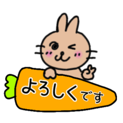 うさぎの「こころちゃん」の日常