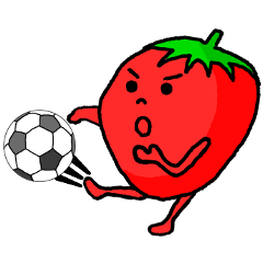 いちごイチゴちゃん（サッカー応援編）