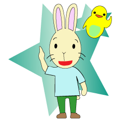 うさぎとインコの日常2 夏