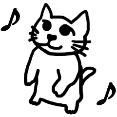 いつもの猫です。