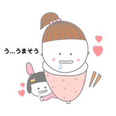 もこちゃん日常スタンプ