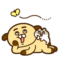 わんことハムちー３