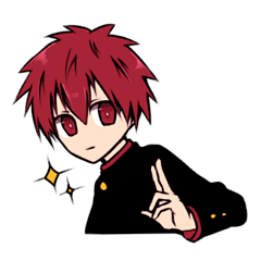 無言の男子学生