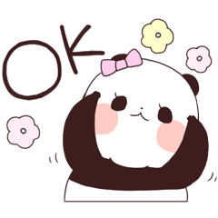 ゆるりんぱんだのおんなのこ。きほんセット