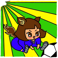 サッカーガール