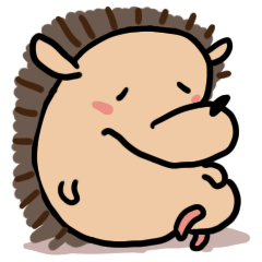 むったりハリネズミ