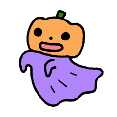 かぼちゃマンのスタンプ