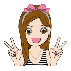 キュート女子の髪型と服装七変化