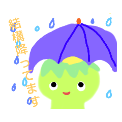 かっぱさんのお天気情報