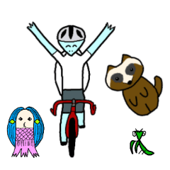 走れ、荒川のカッパローディーさん