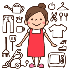 Do your best. 主婦