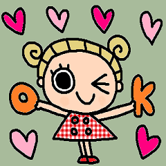 かわいい英語スタンプ303