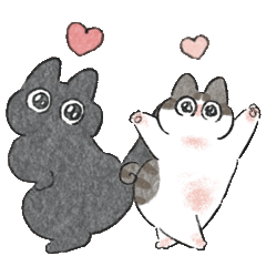 くろもとぽんずとねこず