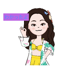 かわいい水着女子