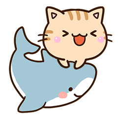 ちびトラ×ちびサメ