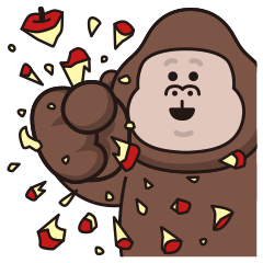 微妙にうざいゴリラ【日常・ハイ・無気力】