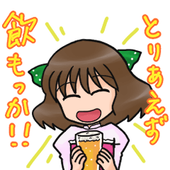 秋葉原ビールフェアの女の子