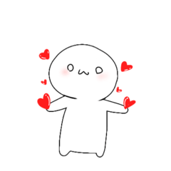 癒しのしらたまくんスタンプ！