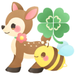 春・写真デコ！フチなしスタンプ