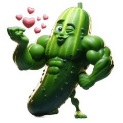 ナンパ好きキュウリくん