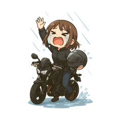 バイクあるあるスタンプ☆オールシーズン