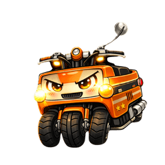 ひかるメカ日和 vol.1 オレンジバイク