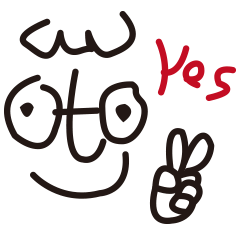 めがね男子のほんわか挨拶