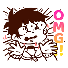 毎日使える私の日常スタンプ (英語版)