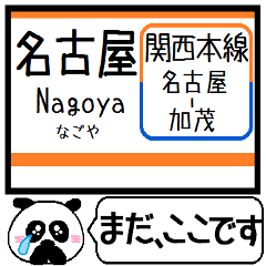関西本線 駅名 今まだこの駅です！