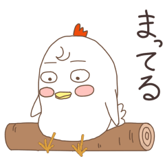 羽を伸ばすトリニ君