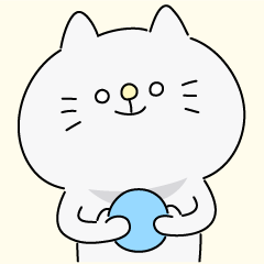 いつも笑顔のきぐるみねこ