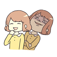 あざとい！？女子スタンプ