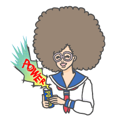 セーラーアフロちゃん - 敬語.ver -