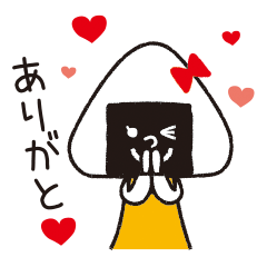 使いやすい☆にぎりっ娘。のラインスタンプ