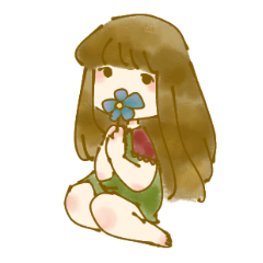 絵本みたいな女の子