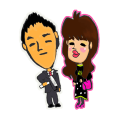 男 ト 女 ノ スタンプ