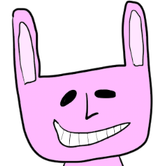 不気味なウサギちゃん