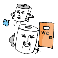 トイレットペーパーさん