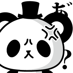 キレ気味パンダ