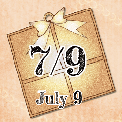 7月9日記念日BIGスタンプ
