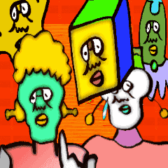 ダイナミックなクセになる顔(ごめん編)