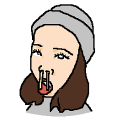 変顔スタンプ。