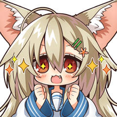 フェネックのふぇるとさんスタンプ